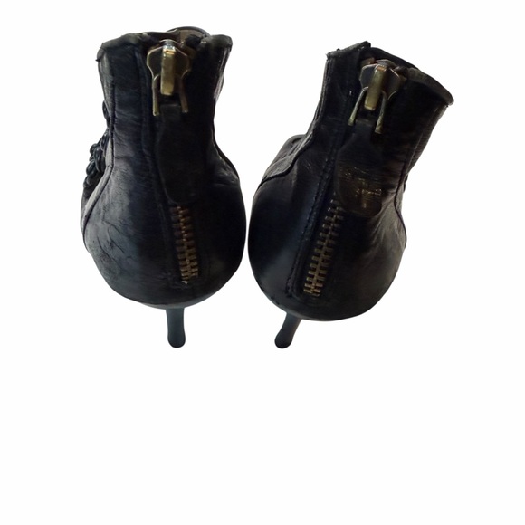 L.A.M.B Genuine Leather Stilettos Strappy caged heel bootie size 8 - Picture 3 of 9